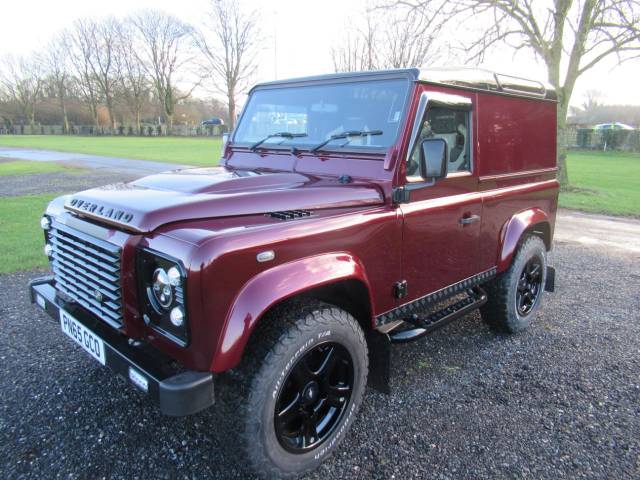 Land Rover Defender XS Hard Top TDCi [2.2] OVERLAND Four Wheel Drive Diesel Montalcino Red