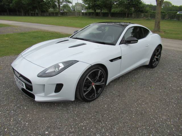 Jaguar F-Type 3.0 Supercharged V6 2dr Auto Coupe Petrol Yulong White