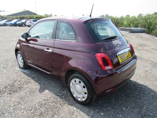 2016 Fiat 500 1.2 Pop 3dr