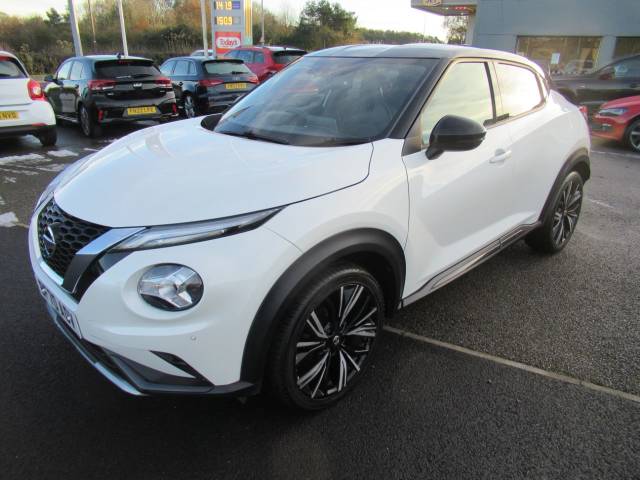 Nissan Juke 1.0 DiG-T Tekna+ 5dr DCT Hatchback Petrol White