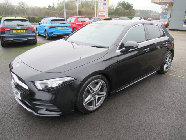 Mercedes-Benz A Class 1.3 A180 AMG Line 5dr Hatchback Petrol Cosmos Black