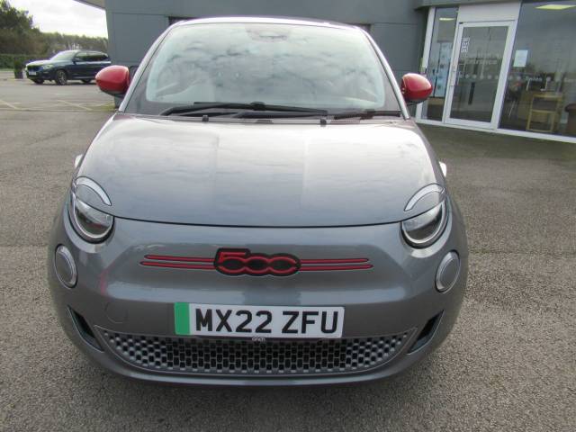 2022 Fiat 500 0.0 70kW Red 24kWh 3dr Auto