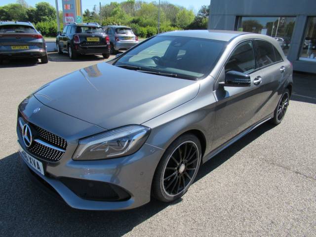Mercedes-Benz A Class 1.5 A180d AMG Line Premium 5dr Auto Hatchback Diesel Mountain Grey