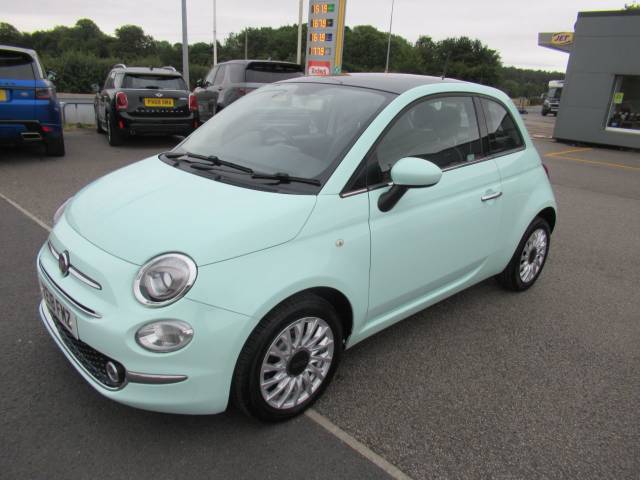 Fiat 500 1.2 Lounge 3dr Hatchback Petrol Smooth Mint